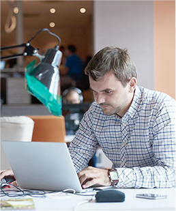 manforworkingwithnotebook